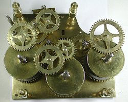 Bodenstanduhr Bick R�derwerk