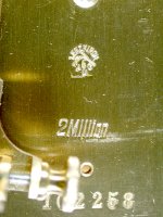 Pr&auml;zisionspendeluhr Lenzkirch Stempel