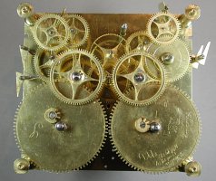 Neuenburger Pendule R&auml;derwerk
