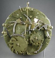 Neuenburger Pendule Robert R&uuml;ckplatine