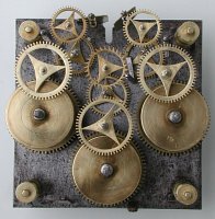 Bodenstanduhr Kinzing R&auml;derwerk