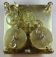 Komodenuhr Pilgrim / Caub (Kaub) R�derwerk