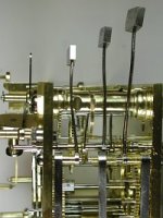 Komodenuhr Pilgrim / Caub (Kaub) H�mmer Schlagwerk